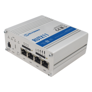 Router Industrial LTE 4.5G Cat 6 / 300 Mbps / WiFi 5 Dual Band / 4 Puertos Gigabit / Doble SIM / GNSS / PoE / -40°C a 75°C