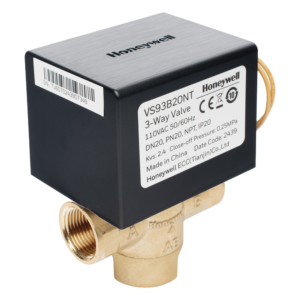 Válvula de Control Eléctrica 3 Vías / Fancoil / Retorno por Resorte NC / 110 V CA / DN20 (3/4") NPT / PN20 / On/Off