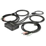Switch KVM StarTech SV211HDUA4K de 2 puertos HDMI