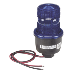 Luz de advertencia LED / 120 Vca / Azul / IP65 / -34°C a 64°C / 50,000 hrs / 4 configuraciones de montaje