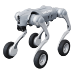 Perro robot (cuadrúpedo) con ruedas Unitree GO2-W