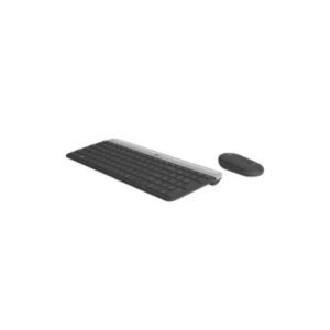 Combo Logitech MK470 teclado y mouse inalámbrico slim en color grafito