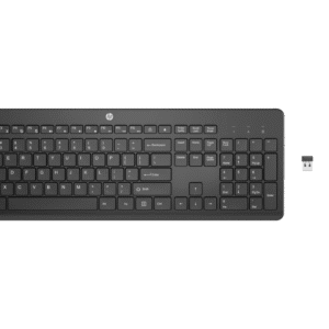 Combo de teclado y mouse inalámbrico HP 235 con receptor USB