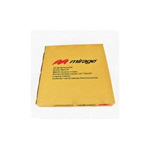 Kit de Instalación Mirage para Minisplit 3/8" x 5/8" (Aluminio) KITM2