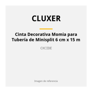 Cinta Decorativa Momia para Tubería de Minisplit 6 cm x 15 m CXCIDE