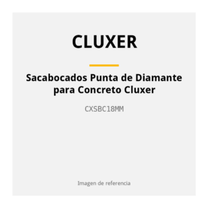 Sacabocados Punta de Diamante para Concreto Cluxer CXSBC18MM