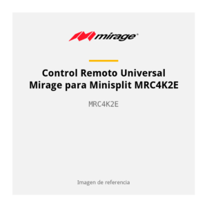 Control Remoto Universal Mirage para Minisplit MRC4K2E MRC4K2E