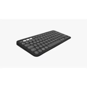 Teclado Logitech Pebble Keys 2 K380s inalámbrico Bluetooth en color grafito
